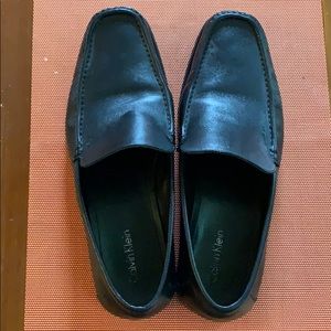 Calvin Klein “Neil” Black Leather Men’s Loafer